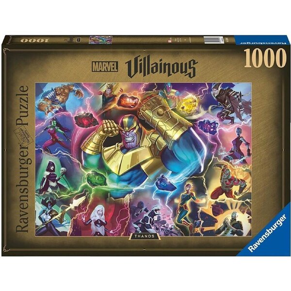 Ravensburger Puzzle 1000pc - Marvel Villainous Thanos
