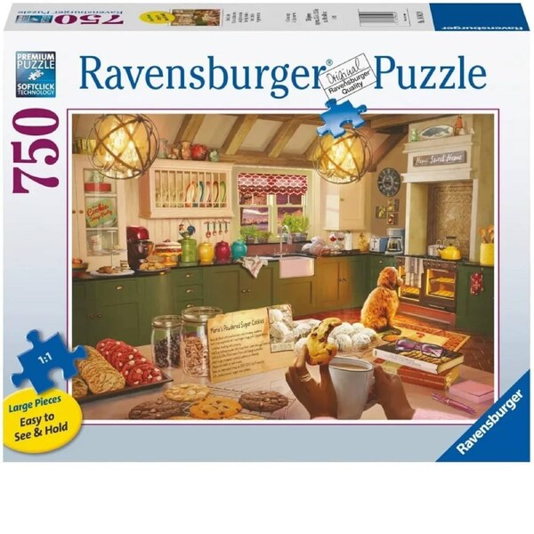 Ravensburger Puzzle 750pc Large Format - Cozy Kitchen