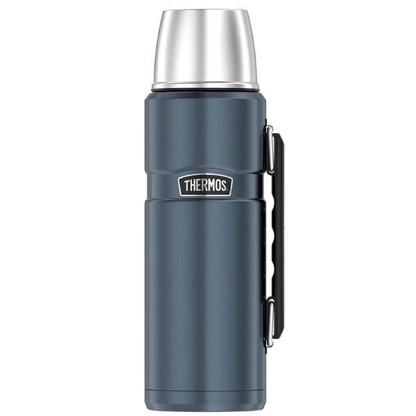 Thermos Stainless King Vacuum Flask 1.2L Slate