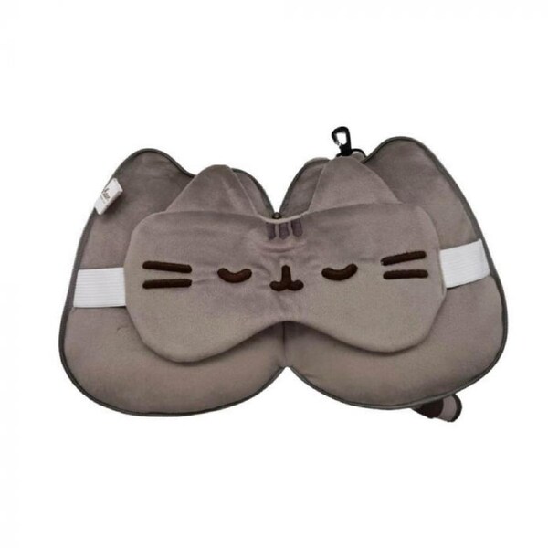 Pusheen Travel Pillow & Eye Mask Set