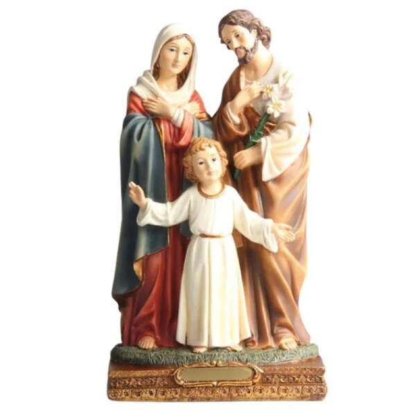 Holy Family - 20cm Resin Statue