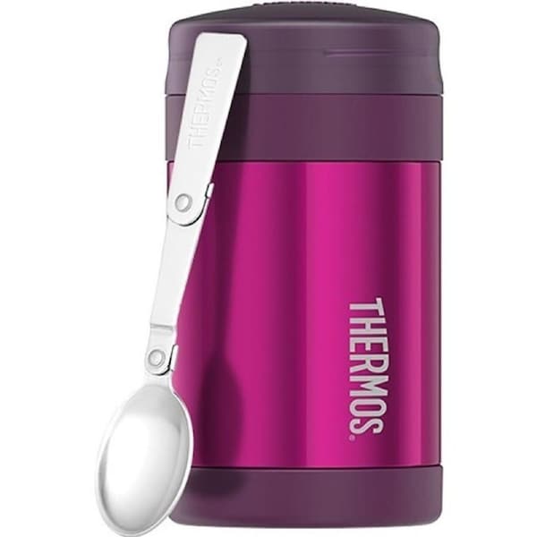Thermos Vacuum Insulated Food Jar Pink 470ml