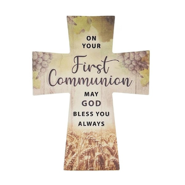 Ceramic Cross - First Communion