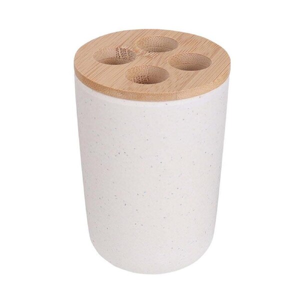 White Magic - Eco Basics Toothbrush Caddy White