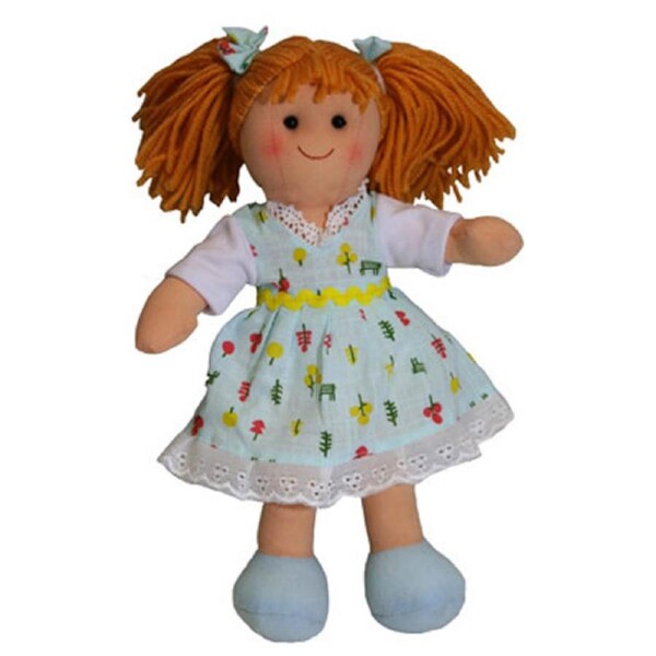 Hopscotch Lovely Soft Rag Doll PIXIE Dressed Girl Medium 25cm