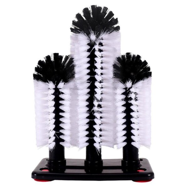 Trenton Tall Centre Triple Brush Glass Cleaner