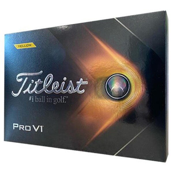 Brand New Titleist Pro V1 Yellow Golf Balls 1 Dozen