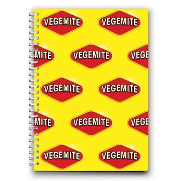 Vegemite Spiral Notepad