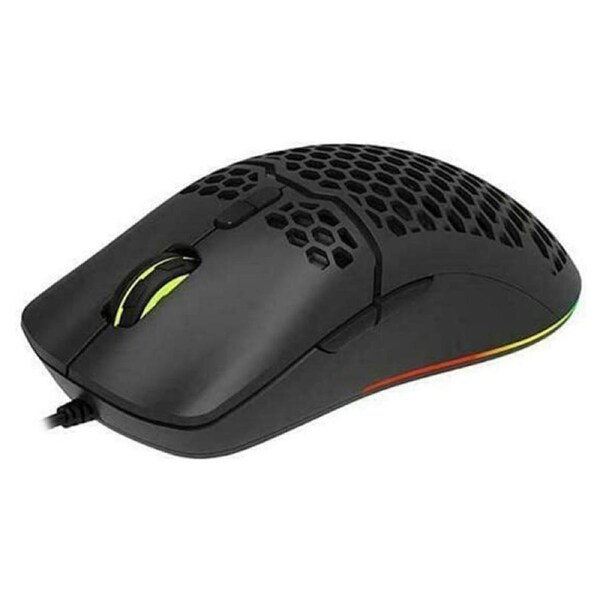 DELUX M700BU-PMW3325 Wired gaming mouse Black RGB color