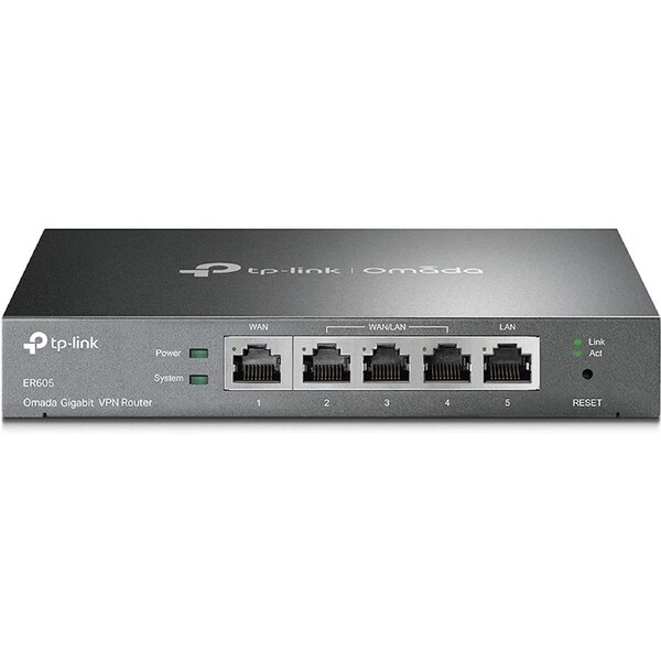TP-Link ER605 SafeStream Gigabit Multi-WAN VPN Router