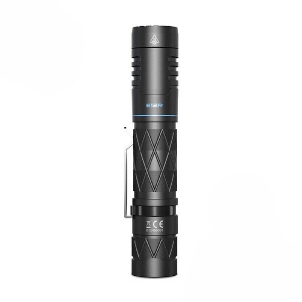 Wuben E12R (Black) Power bank flashlight Utilizes 1*OSRAM P9
