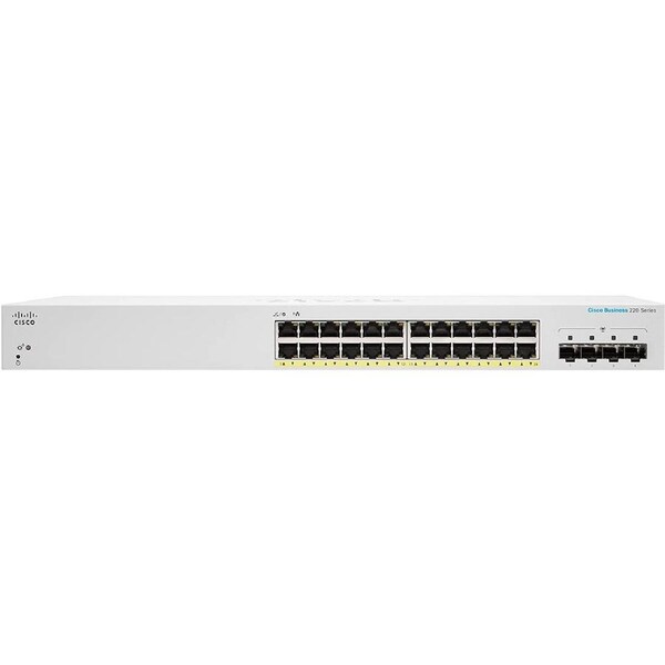 CISCO CBS220-24FP-4X-AU Smart 24-port GE Full PoE 4x10G SFP+