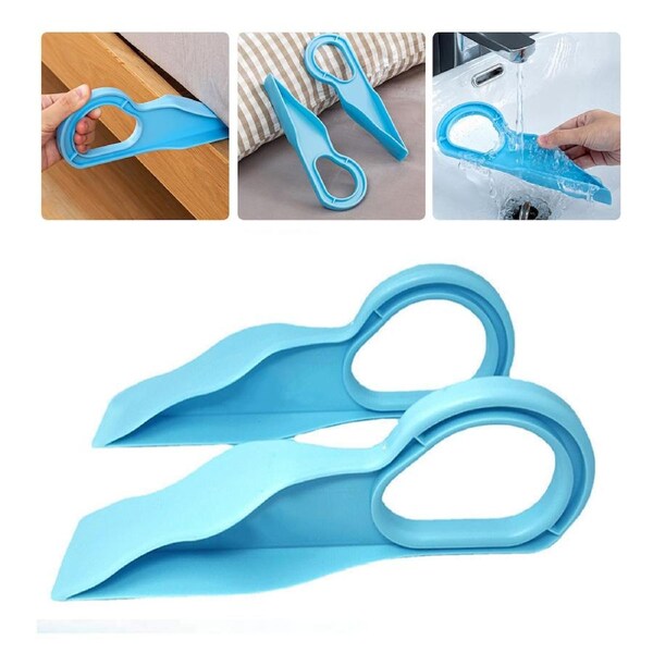 2x Ergonomic Mattress Wedge Elevator Bed Making Mattress Lifter Lifting Tool