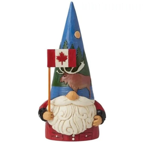 Jim Shore Heartwood Creek Christmas Around The World - Canadian Gnome
