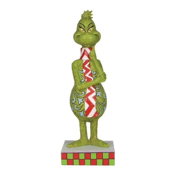 Dr Seuss The Grinch by Jim Shore - Grinch With Long Scarf