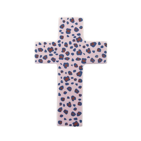 Life Botanic - Decor Cross Leopard 13X20cm
