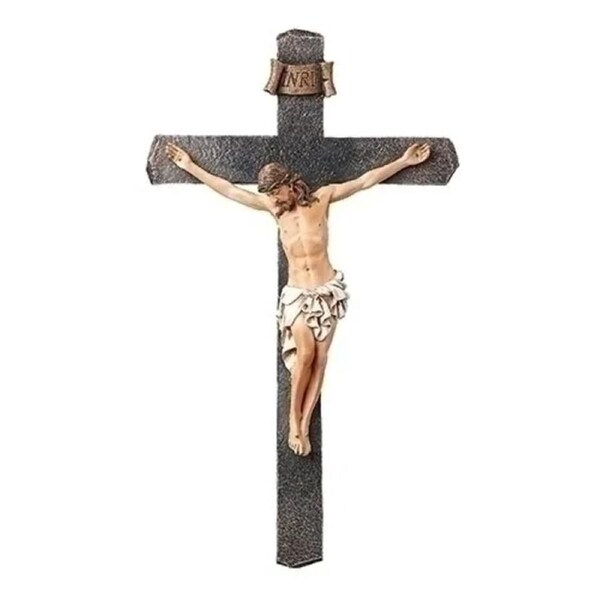 Joseph's Studio - Black Crucifix 33cm