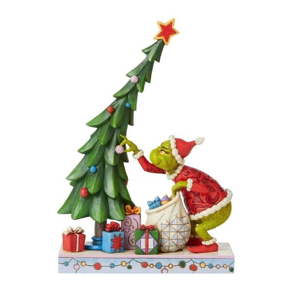Dr Seuss The Grinch by Jim Shore - Grinch Undecorating Tree