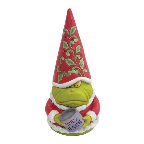 Dr Seuss The Grinch by Jim Shore - Grinch Gnome With Who Hash