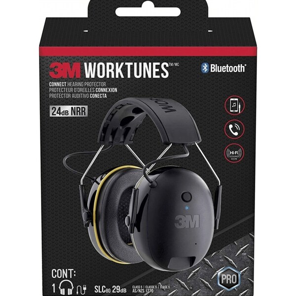 3M Worktunes Earmuff Call Connect Bluetooth Headphones