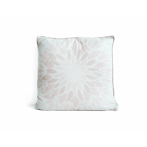 Rayell Indoor Square Cushion Kaleidoscope Print Home/Lounge Decor Beige 45x45cm