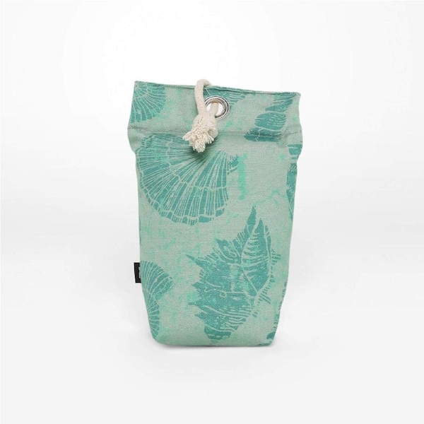 Rayell Home Decor 2kg Weighted Soft Fabric Door Stop Sandy Shores Green 15x24cm