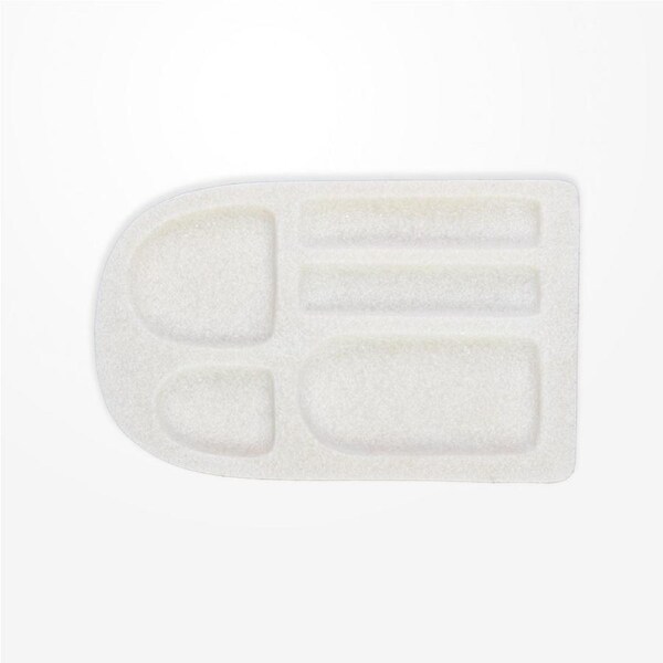 DWBH Quartz Resin Jewellery Trinket Key Holder Tray Large 15x25x2cm Home Decor