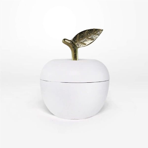 Rayell Decor Adam Cream Home Decor Jewellery/Trinket/Key Storage Box 8x10x8cm