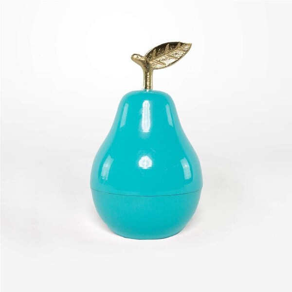 Rayell Decor Eve Aqua Home Decor Jewellery/Trinket/Key Storage Box 9x15x9cm