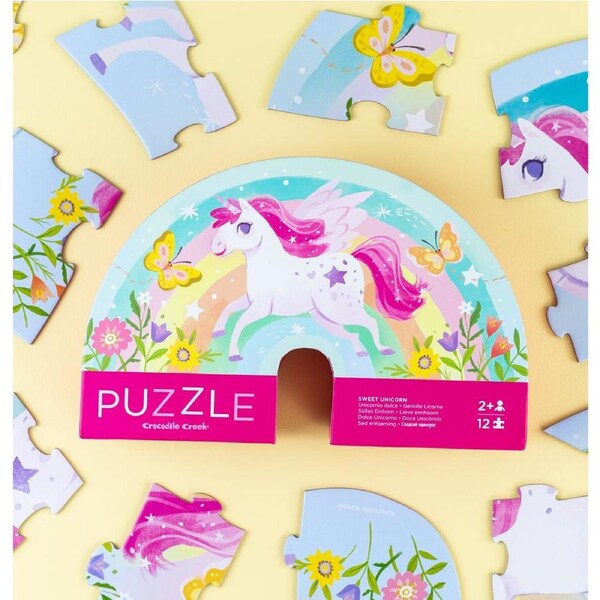 Mini Puzzle 12 Piece - Sweet Unicorn