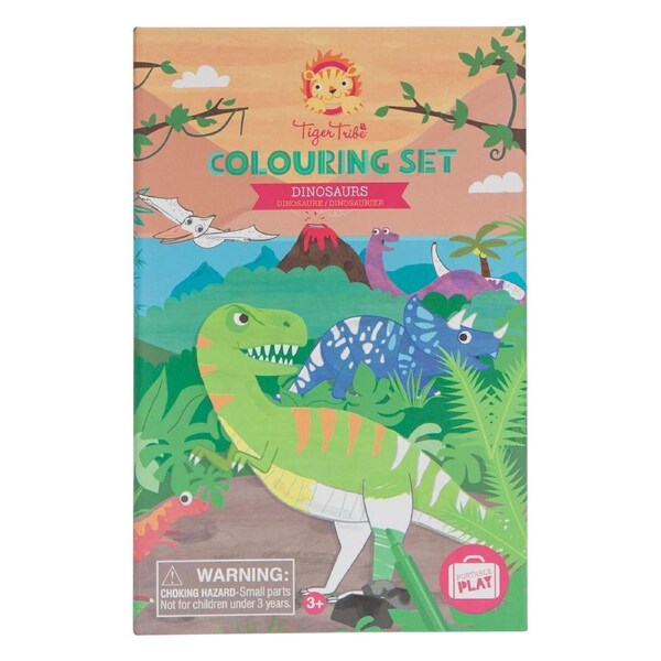 Colouring Set - Dinosaurs