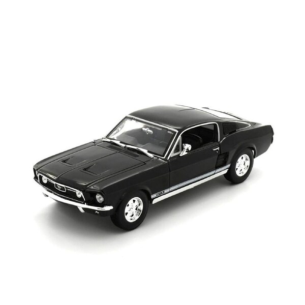 Maisto Licensed 1:18 Scale Ford Mustang Fastback 1967 Diecast Model Car Black