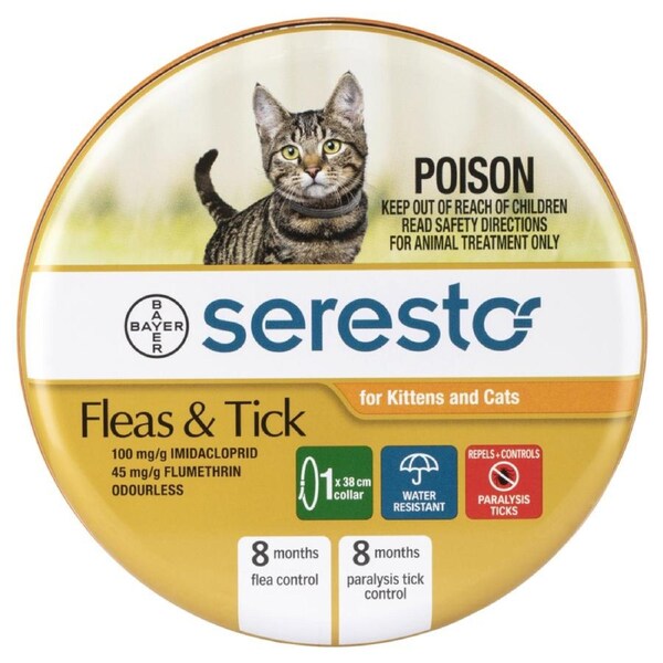 Seresto Cat & Kitten Flea Protection Collar