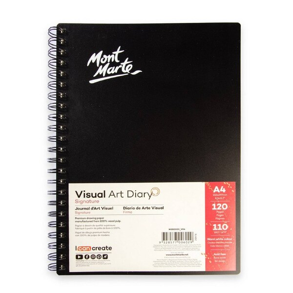 Mont Marte - A4 Visual Art Diary