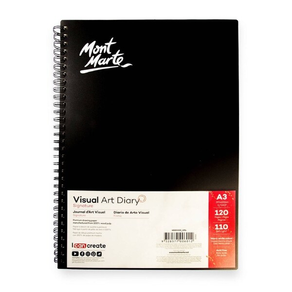 Mont Marte - A3 Visual Art Diary