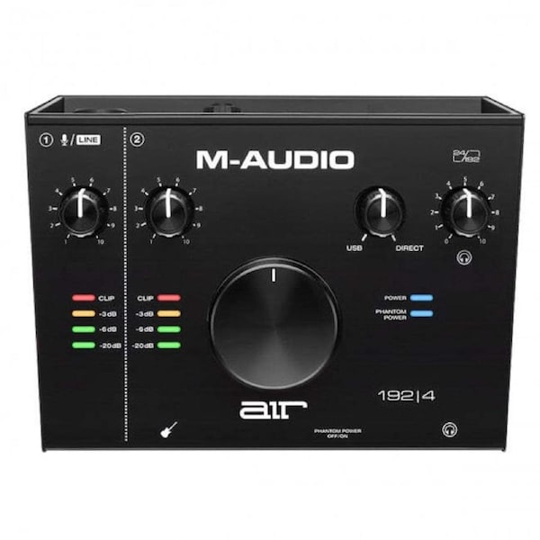 M-Audio AIR 192-4 USB Audio Interface 2-In/2-Out 24/192 Input/Output