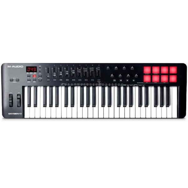 M-Audio Oxygen 49 MKV USB MIDI Controller 49-Key w/ Smart Controls &?Auto-Mapping