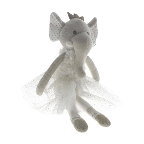 Cotton Candy - Elephant Ballerina Plush 35cm