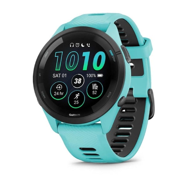 Garmin Forerunner 265 - Aqua/Black