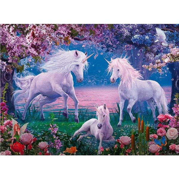 Ravensburger - Unicorn Grove Puzzle 100pc