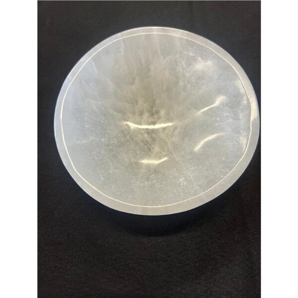 Selenite Bowl Round Large 14 cm