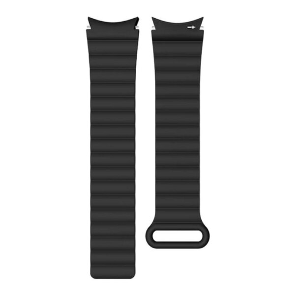Nevenka 20mm Silicone Magnetic Watchband for Samsung Galaxy Watch 5/4-Black