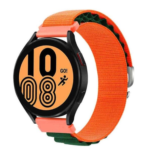 Nevenka 22mm Nylon Watch Strap Alpine Loop for Samsung Gear 3/Huawei GT/2Pro-14