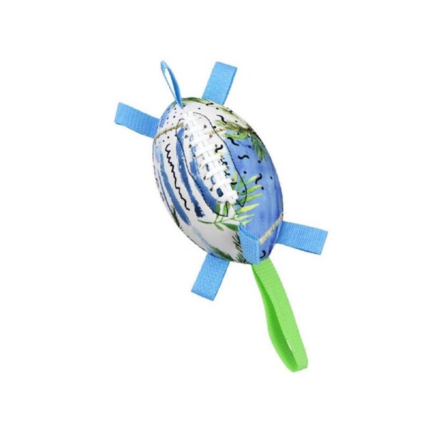 Nevenka Dog Football with Handle Durable Pet Toy-Coconut Tree