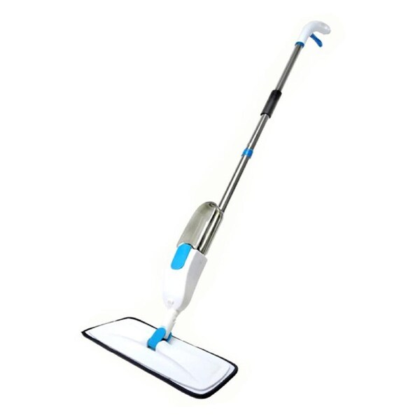 Ozoffer Mop Set 360 Degree Swivel Spray 2 Microfibre Cleaning Pads Value Pack