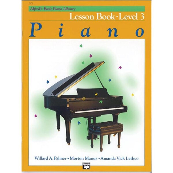 Alfred's Basic Piano Library: Lesson bk 3