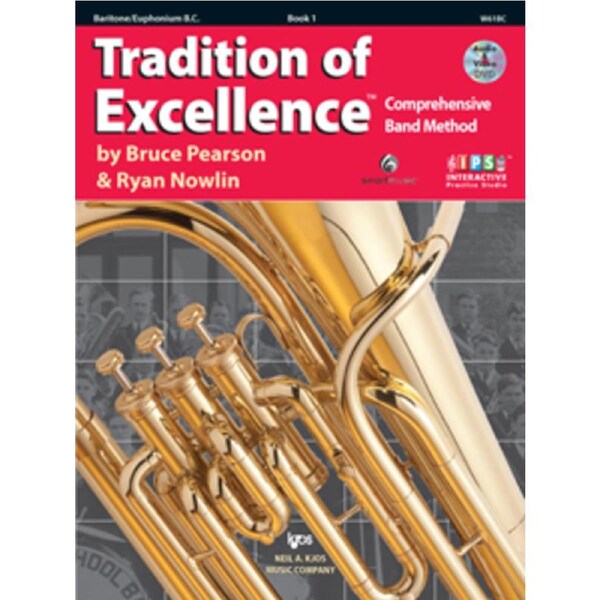 Tradition of Excellence Book 1 - Baritone/Euphonium Bass Clef
