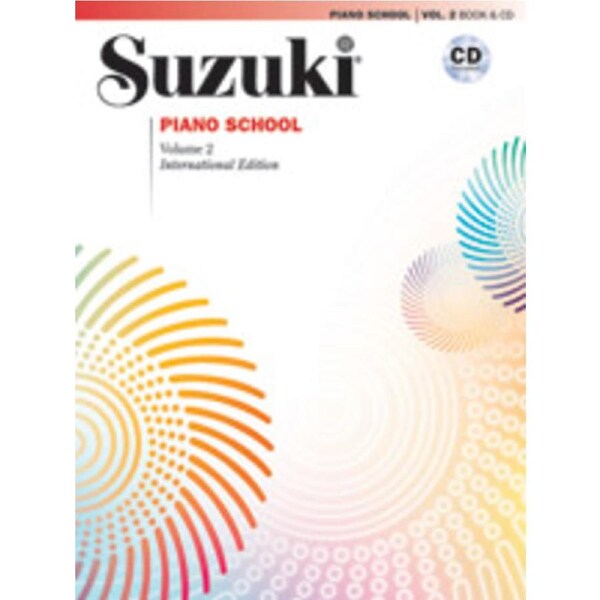 Suzuki Piano School Volume 2 bk & CD International Edition