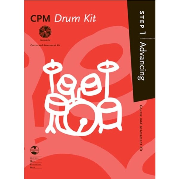 AMEB CPM Drum Advancing Book/CD AMEB - Step 1