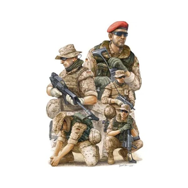 Trumpeter 1/35 Modern German ISAF Soldiers in Afghanistan